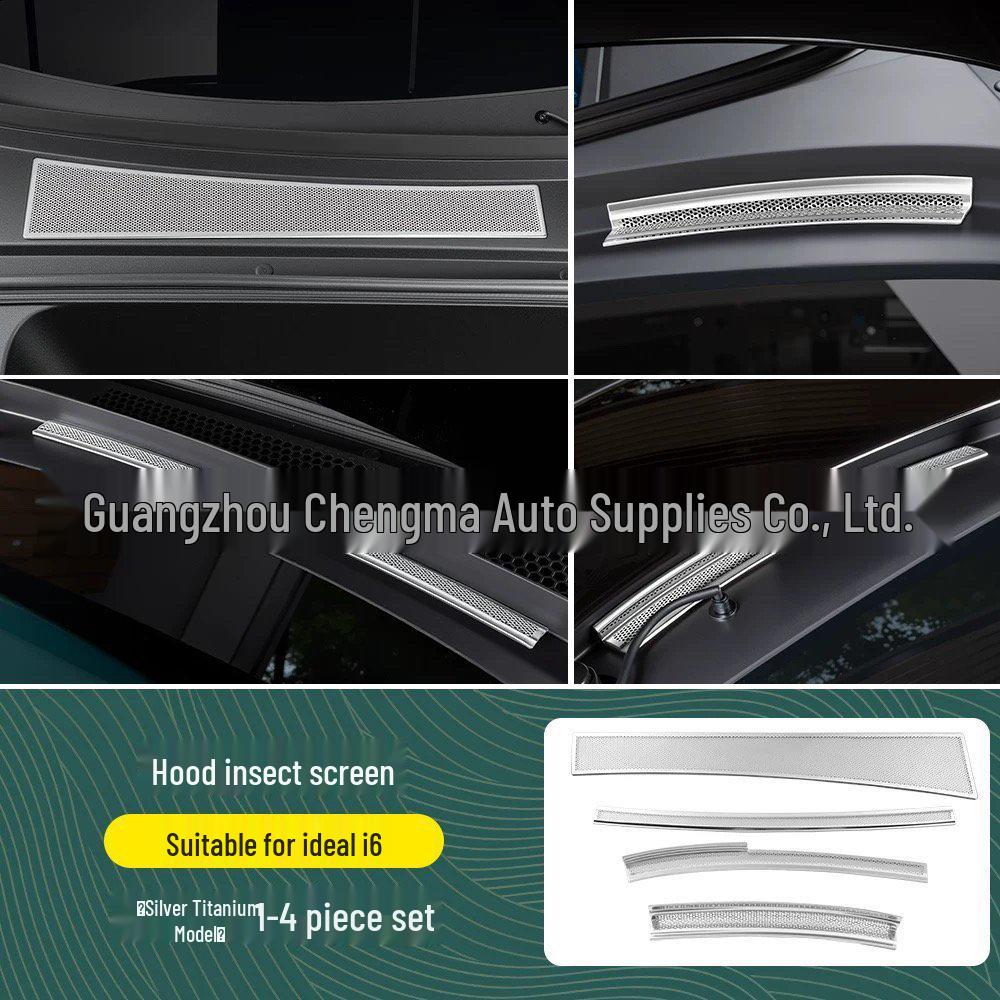 Practical Anti-Clogging Protective Cover for Ideal i6 Engine Hood Air Intake and Outlet