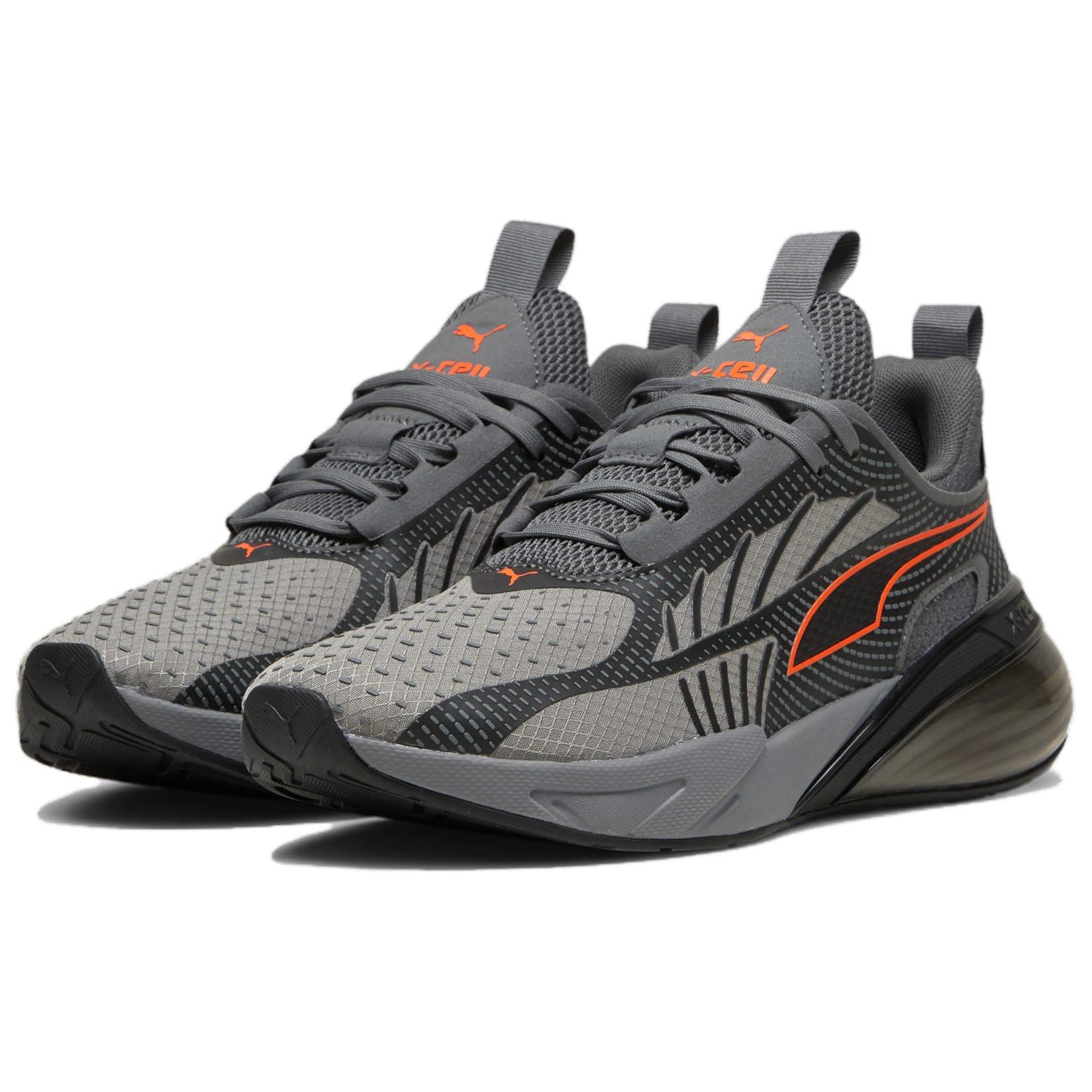 

Новые кроссовки PUMA X Cell с низким верхом, противоскользящие, износостойкие, унисекс, серые 378301-23 42.5