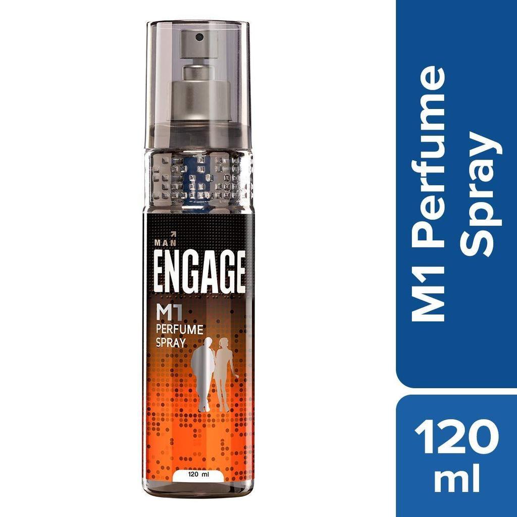 Engage M1 Vaporisateur de parfum pour homme, agrumes et boisé, doux pour la peau, 120 ml