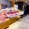 Overseas hot-selling ins wind colored flowers Apple 11Pro mobile phone case anti-drop ultra-thin transparent soft case iPhone11