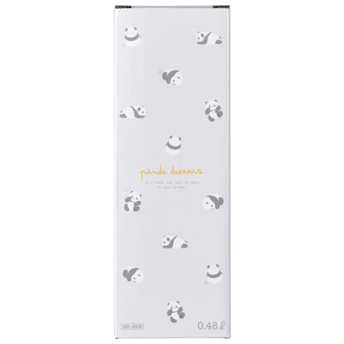 OSK Panda Direct Stainless Steel Water Bottle, 480ml, Gift Boxed, Insulated, Cold & Hot, Lightweight, Direct Drinking, Cute, Stylish, Unisex, Suitable