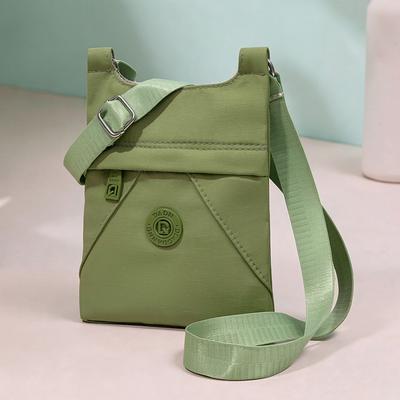 Borsa a tracolla singola, Borsa a tracolla casual e semplice, Adatta per il pendolarismo, con una tasca per il telefono e un portafoglio all'interno.
