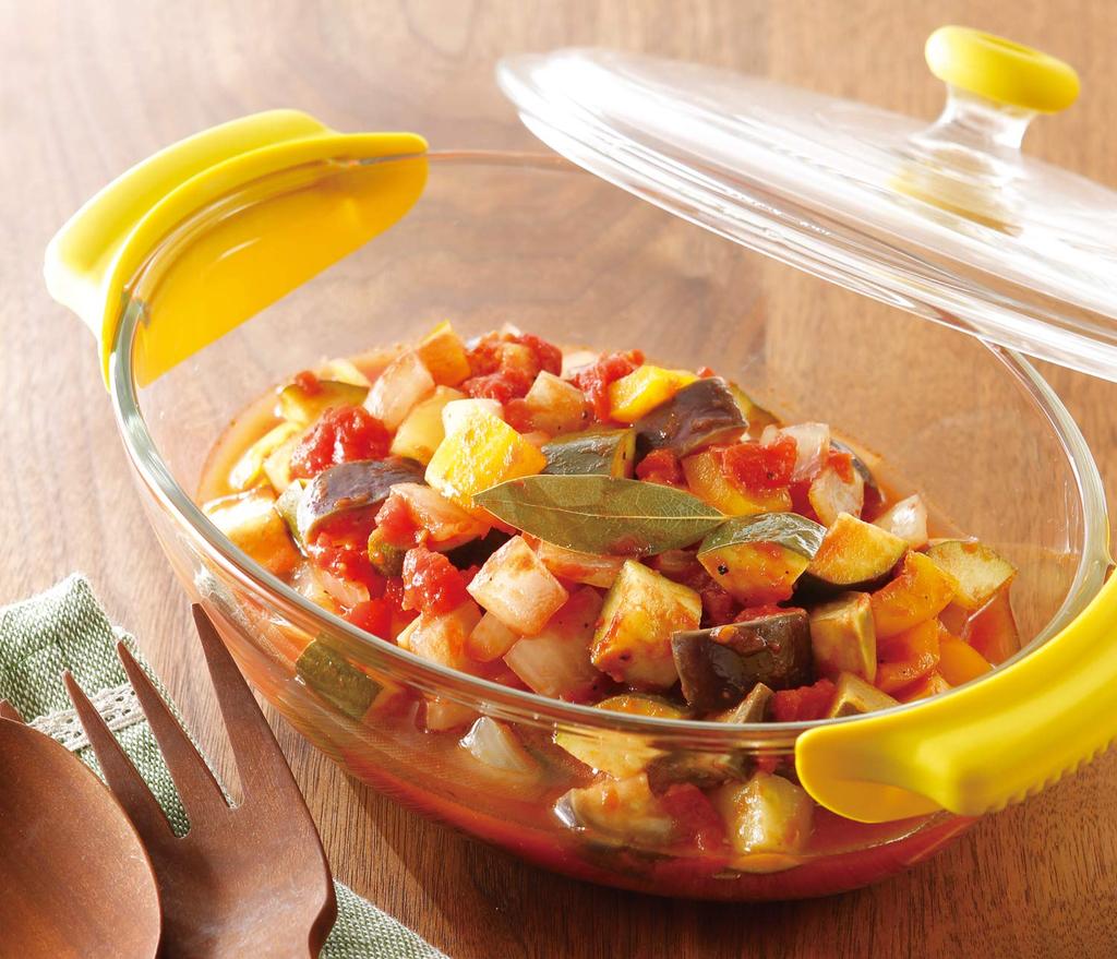 iwaki Heat Resistant Glass Range Cocotte Alentin Yellow 1.3L K652-Y KT652-Y