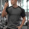New Men'S Polo Shirt Made Of Pure Cotton With Dropped Shoulders High-Quality Loose Fit For Fitness Versatile For Daily Exercise Short Sleeved Casual