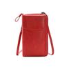 Fashionable Multi Functional Crossbody Bag Purse PU Leather Retro Style Mobile Phone Bag Solid Color Womens Casual Shoulder Bag