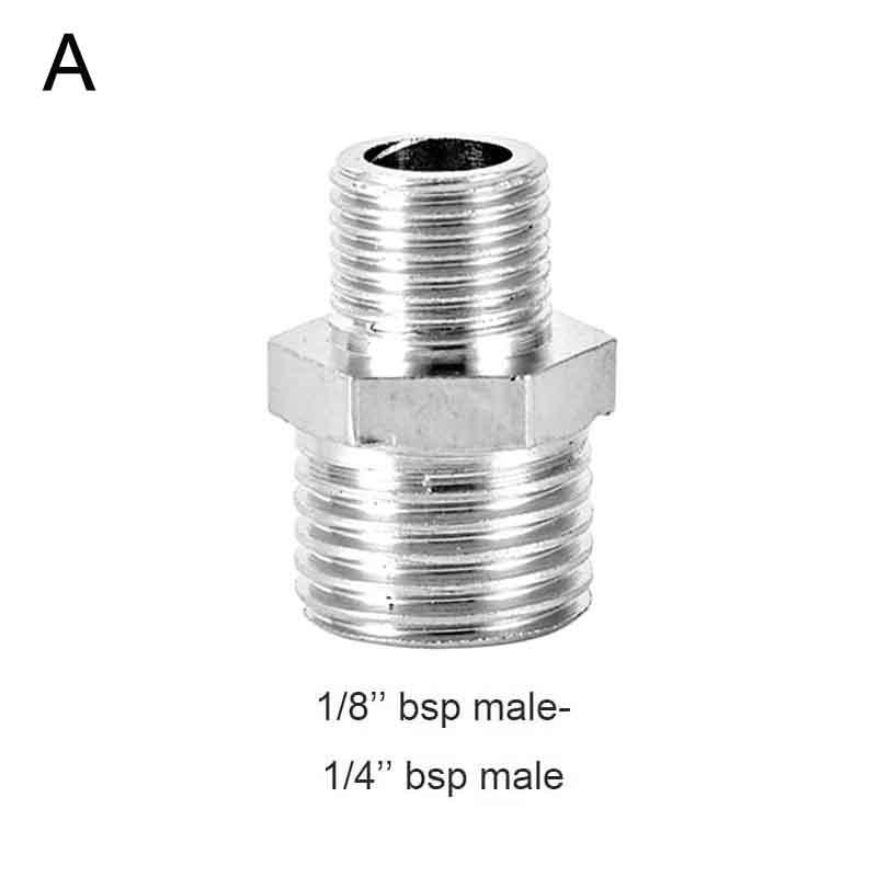 1Pc Airbrush Adaptor Fitting Accessories Replacement Part Coupling Connector Tool For Compressor And Air Brush Hose