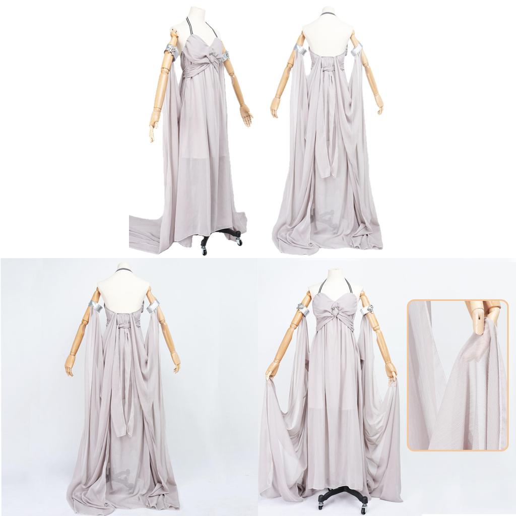 Game Of Thrones Daenerys Long Dress Cosplay Costume For Halloween And Anime Role Play