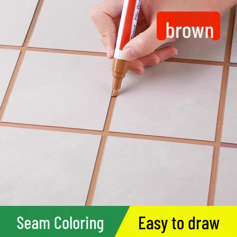

Водостойкий маркер для затирки, меняющий цвет: Защищающий от плесени, противоскользящий заполнитель швов плитки для полов