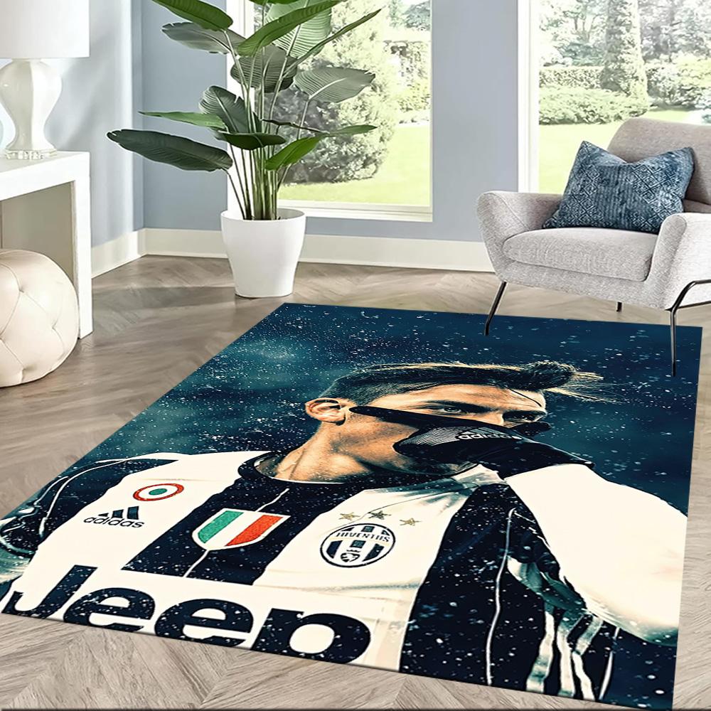 Juventus Floor Mat Perfect For Dormitory Foyer Playrooms Bedrooms Antislip Rug Office Home Decor Perfect Gift For Friends Family