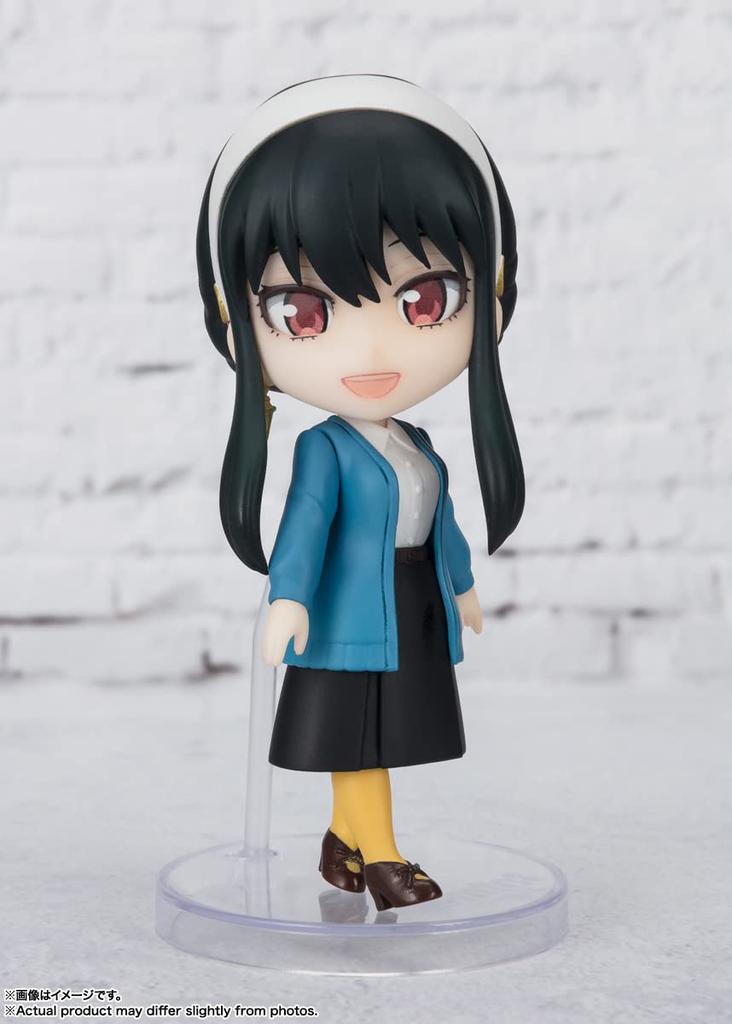 TAMASHII NATIONS Figuarts mini SPY×FAMILY Yor Forger -Odekekekode- Approx. 90mm ABS & PVC Painted Movable Figure