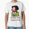 Unisex Cotton T Shirt Mafaldas Friends Full Group Characters Classic Latin Comic Fan Casual Streetwear Tops