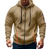 Men's Sportswear Y2K Trend Innovation Men's Hooded Sweatshirt New Multi-pocket Cardigan Fleece Sweatshirt Jacket