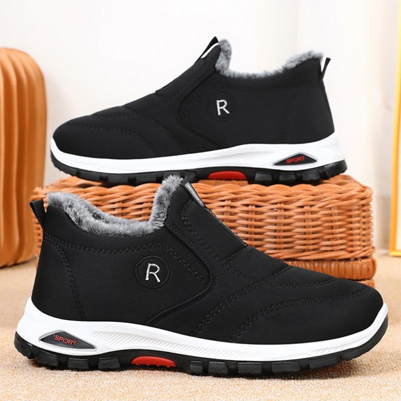 Men's Sneakers Warm Cotton  Snow Ankle Boots Casual Shoes Designer Shoes Waterproof Snow Boots Free Shiping Shoe