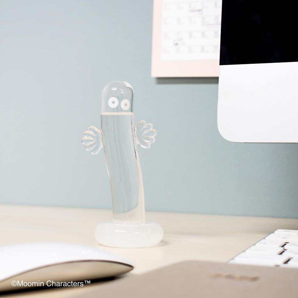 Chatani Storm Glass "Moomin" Hattifatteners W6.5×D6.0×H12.5cm "FunScience" 152-333243