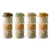 Cat Treat Container Portable Pet Food Jar with Lid Airtight Travel Pet Treat Holder Includes 3 Storage Boxes for Cat Dog Food Travel Outdoor Walk