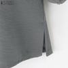 ZANZEA Women Casual Round Neck Solid Color 3/4 Sleeve Loose Blouse