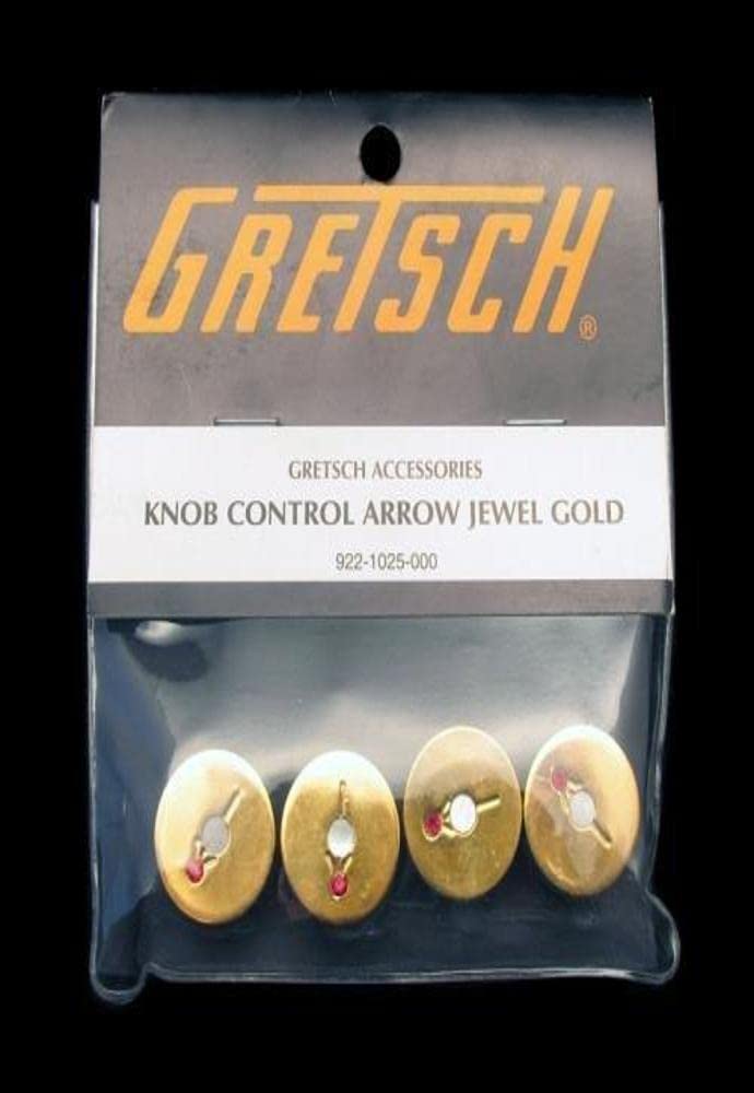 

Fender Gretsch Gold Arrow Jewel Guitar Knobs Set of 4 - золотой