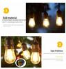 S14 Outdoor Waterproof LED Tent String Lights - High Brightness Pendant for Garden & Courtyard Decor