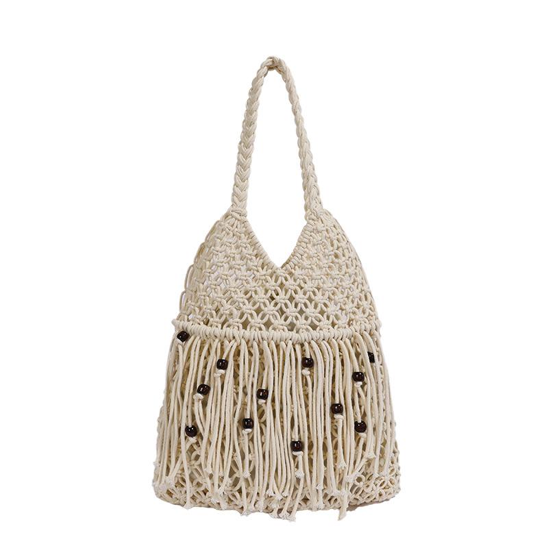 Large-capacity Rope-woven Casual Shoulder Bag Tote Bag