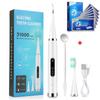 Electric Dental Scaler + 9D Teeth Whitening Strips Tooth Cleaner Whitener Set Tartar Stains Calculus Remover Oral Hygiene Care