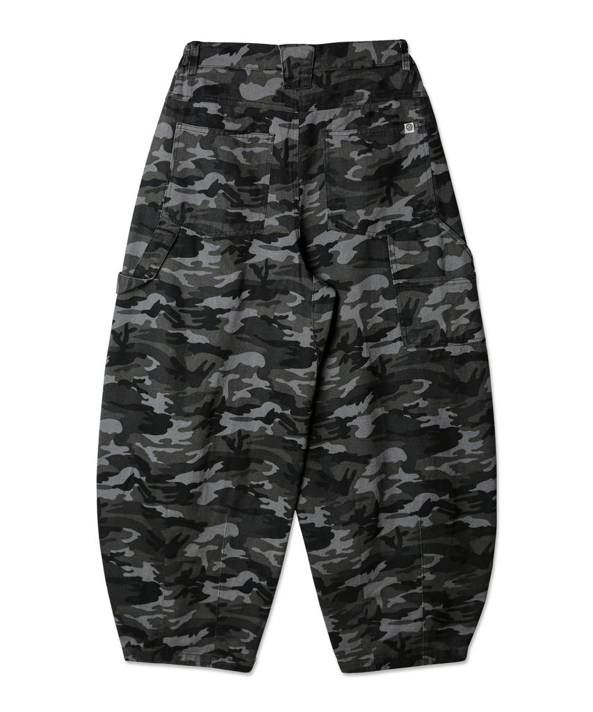 ALVINCLO [Deluxe] Camouflage Balloon Fit Half Elastic Waist Pants Dlx2923 (2 Colors)