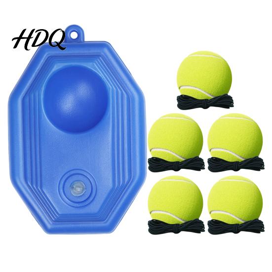 Automatic Tennis Trainer with String Ball Portable Solo Training Rebounder Weighted Base Kids Adults Beginner Backyard Self Practice Tools