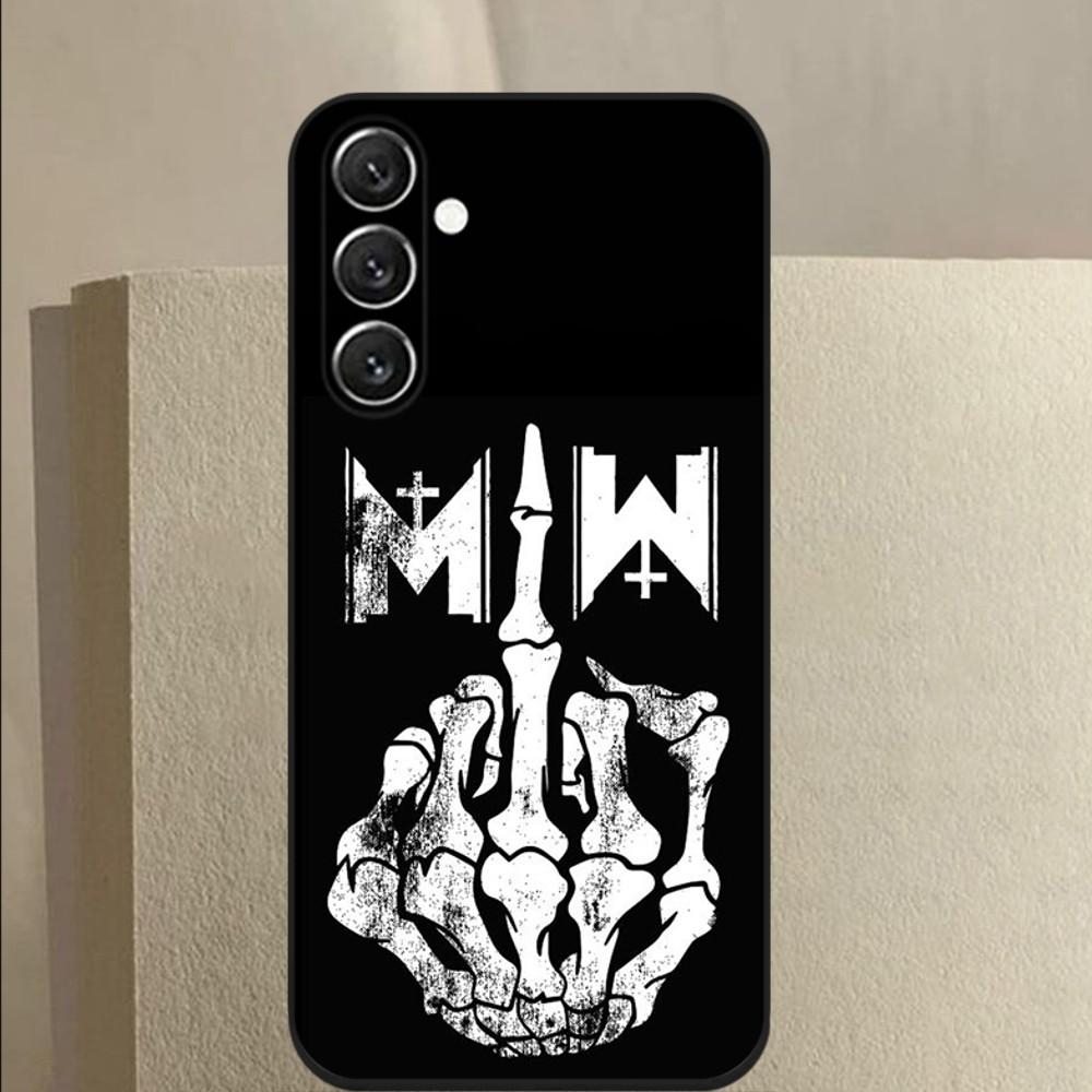 Motionless In Whites Phone Case For Samsung Galaxy A13,A21s,A22,A31,A32,A52,A53,A71,A80,A91 Soft Black Cover