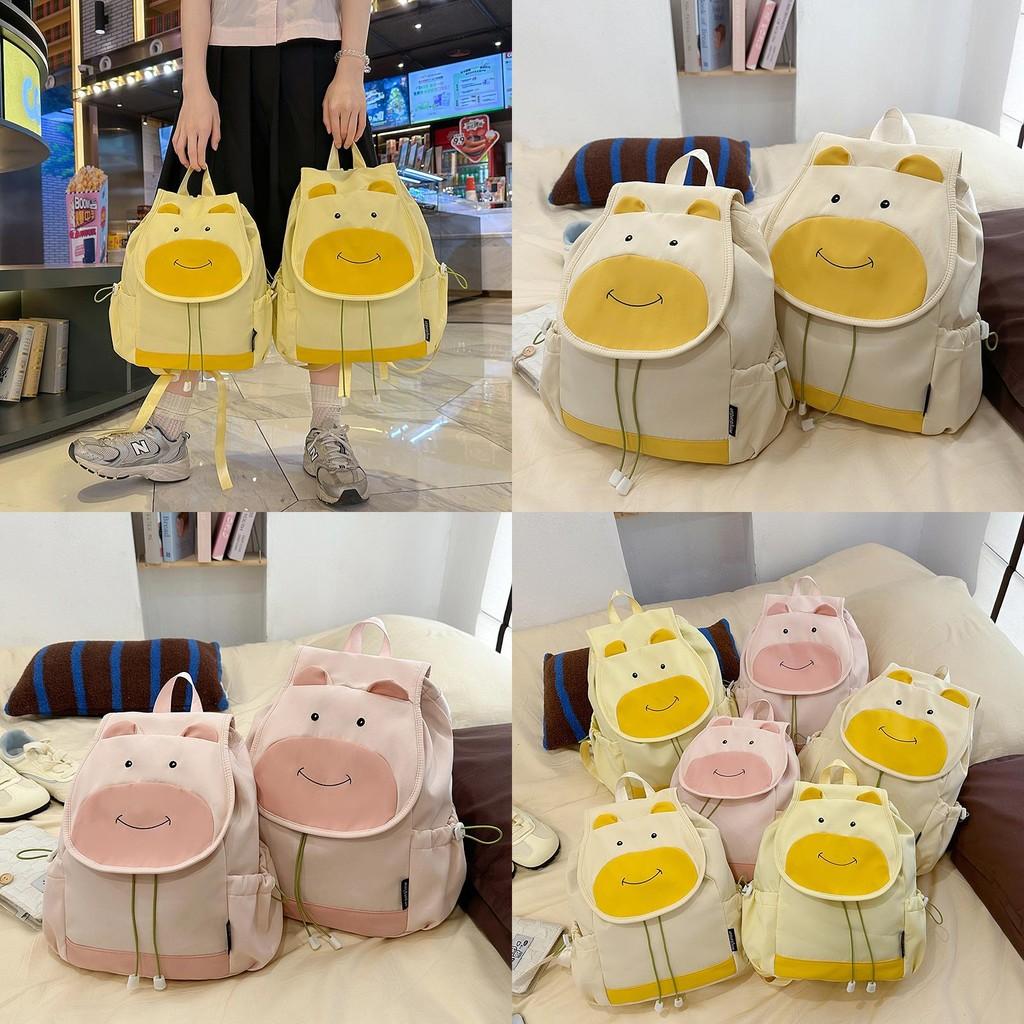 Canvas Urban Trendy Backpack With Soft Structure And Internal Document Pockets