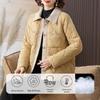 Mid-Aged Women's Short Cotton-Padded Jacket - New Autumn/Winter Style