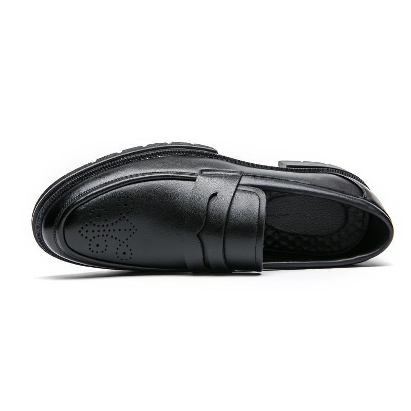 Business Shoes Fashion Mens Dress Shoes Men Loafers Comfortable British Style Casual Leather Shoes Formal Leather