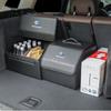 Car Trunk Storage Box Leather Sundries Organizer Travel Bag For VW R Line GTI Polo Golf Passat CC Tiguan Arteon Touareg Scirocco