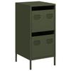 Sideboard Olive Green 35 X 39 X 73.5 Cm Cold Rolled Steel