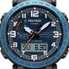 Casio Men's Stainless Steel 100M Water Resistant Digital Alarm Quartz Watch PRG-601YB-2