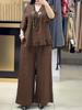Cross-border explosive women's fashion casual loose short-sleeved large-size suit women