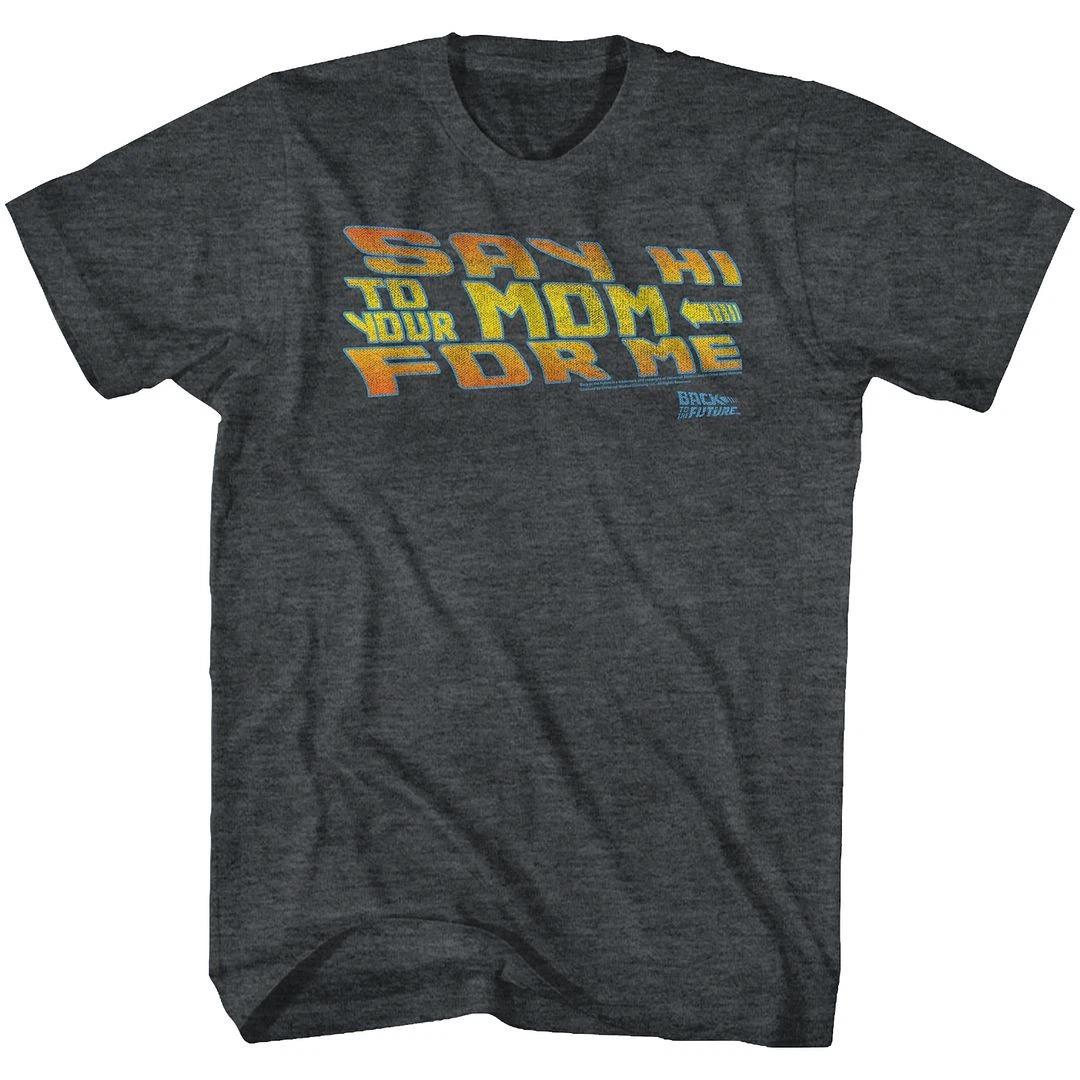 Back To The Future Say Hi Movie Shirt 100