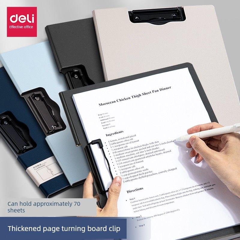 Writing Pad Plate Holder Color Minimalist Fashion Office Desktop File Information Meeting Record Foldable Portable Boss Signature Test Paper Splint