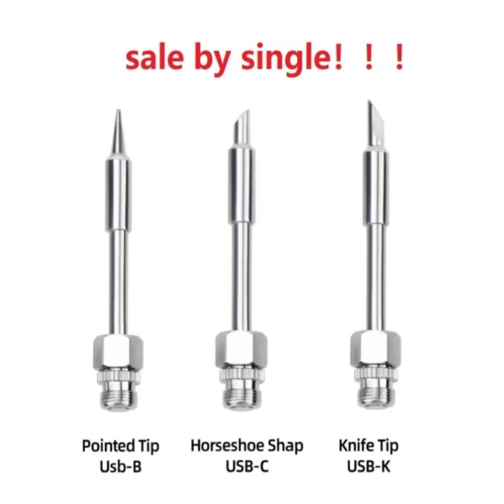 Universal Quick Heating USB Soldering Iron Tip DIY Soldering Work Mini Soldering Iron 510 Interface Soldering Iron Head