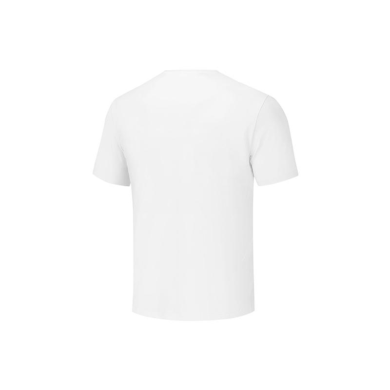 Skechers Breathable Moisture-Wicking Solid Color Pullover T-Shirt Men tops P226M293-0019