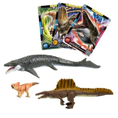 Takara Tomy Ania Jurassic World Sea Mosasaurus DX Set Animal Dinosaur Toy for Ages 3 and Up