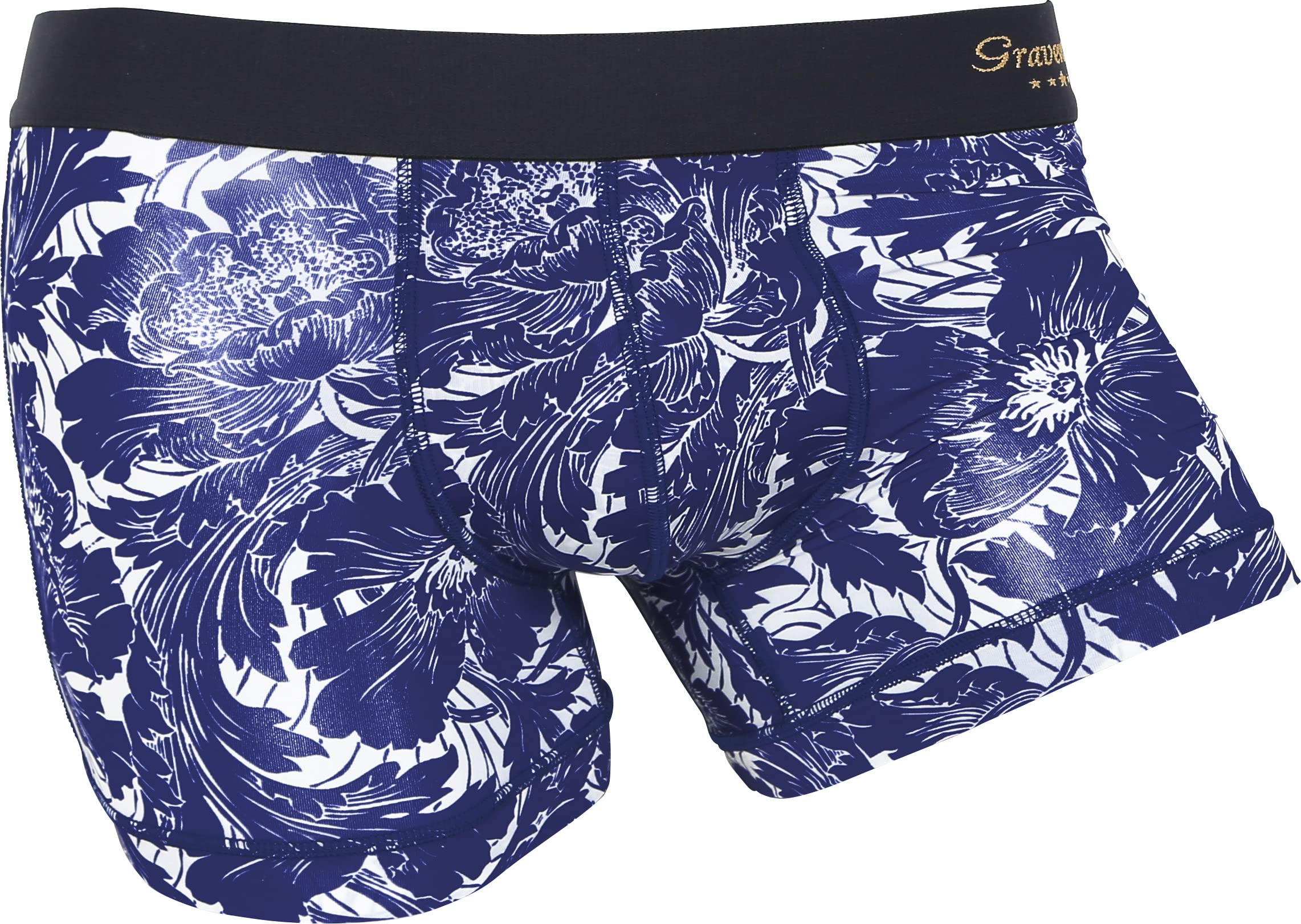 

Grave Vault Short Boxer Perfect Day Gift for Made in Made with Stylish and Perfect for Fathers and Print FLOWER Size White and Men s Briefs,