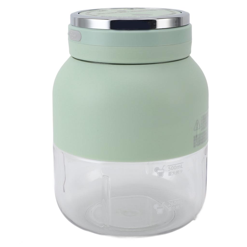 Mixbecher Elektrischer Entsafter Mini Tragbar Automatisch für Outdoor-Sport Doppelte Verwendung Wasserflasche Leicht