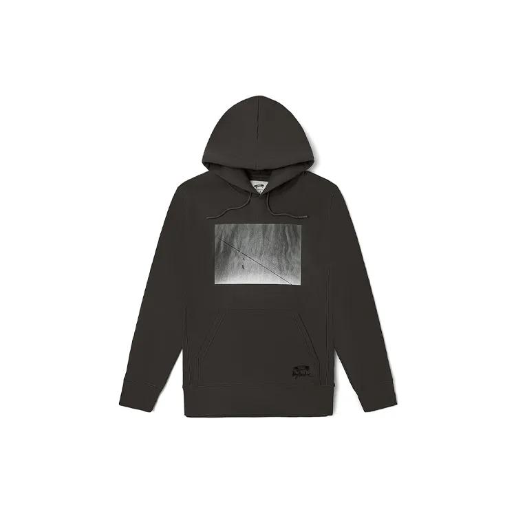 Vans LEICA Sweatshirts Unisex Black Hooded Moderate Regular (Unisex) Sweatshirts VN0A7PJ1RVN1