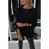 2026 European & American Women's Autumn Round Neck Casual Top