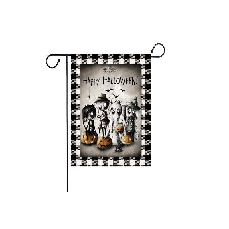 Cross-Border Double-Sided Halloween Garden Flag