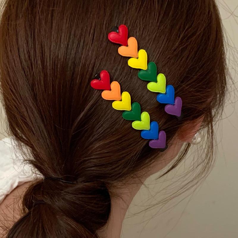 

Девушка чувствует полную радугу любовь заколка для волос заколка на спине голова заколка голова одно слово сломанная заколка для волос аксессуары для волос