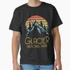 Vintage Glacier National Park Montana Retro Classic T-Shirt