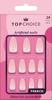 Top Choice Artificial Nails Long Almond Fresh 1 Pack - 24 Pcs