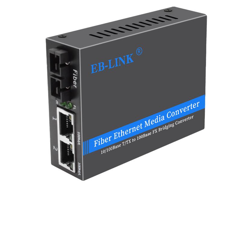 EB-LINK 100M Fiber Optic Transceiver