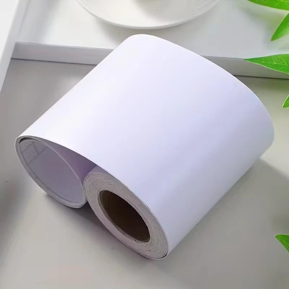 1 Roll 10m Window Sill Sticker Self-Adhesive Glossy Surface Floor Renovation Sticker Stick Installation Modern Door Decals