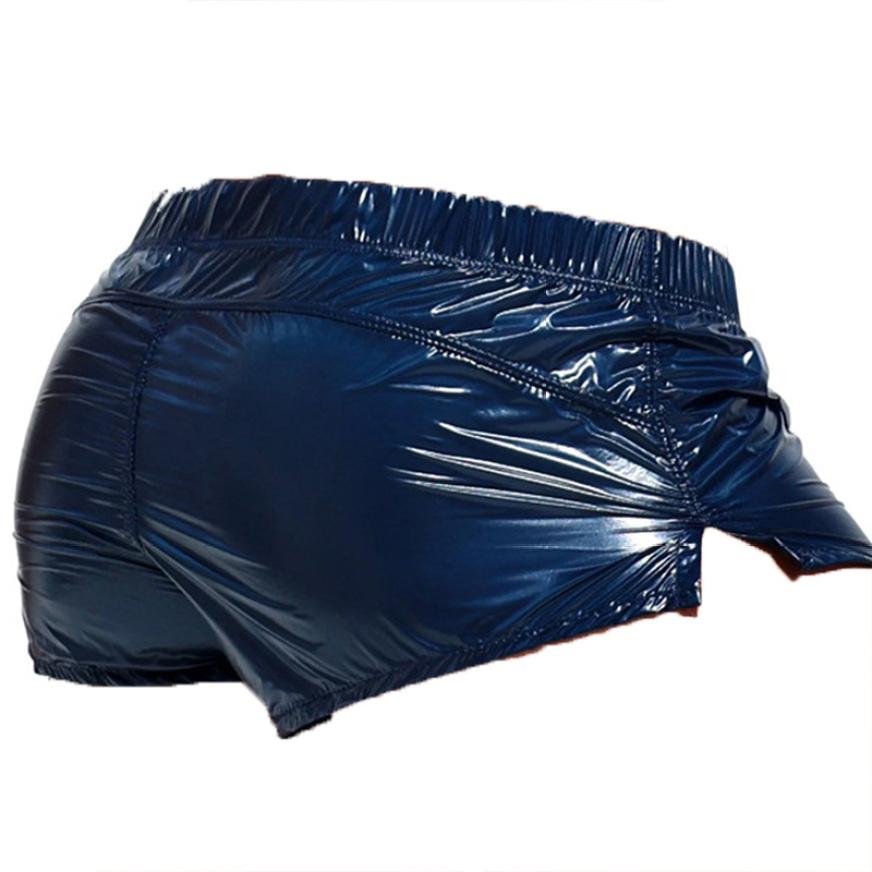 Muži Nízké boky Šortky s rozparkem Plavky Jednobarevné Slim Fit Lesklé spodní prádlo Dovolená Pláž Pool Party Noční klub Kostýmy